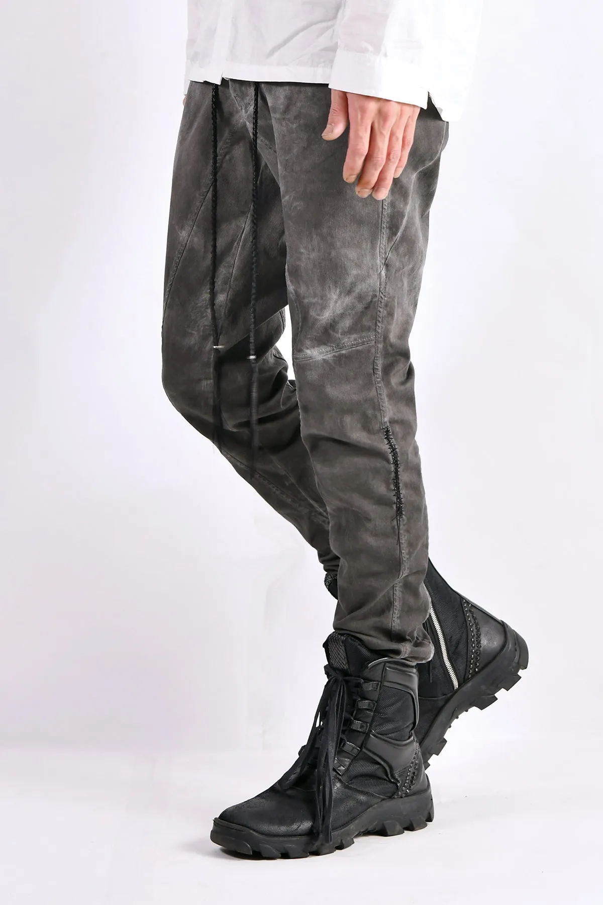 2102-PT01A Stretch Twill Pants 03 Charcoal