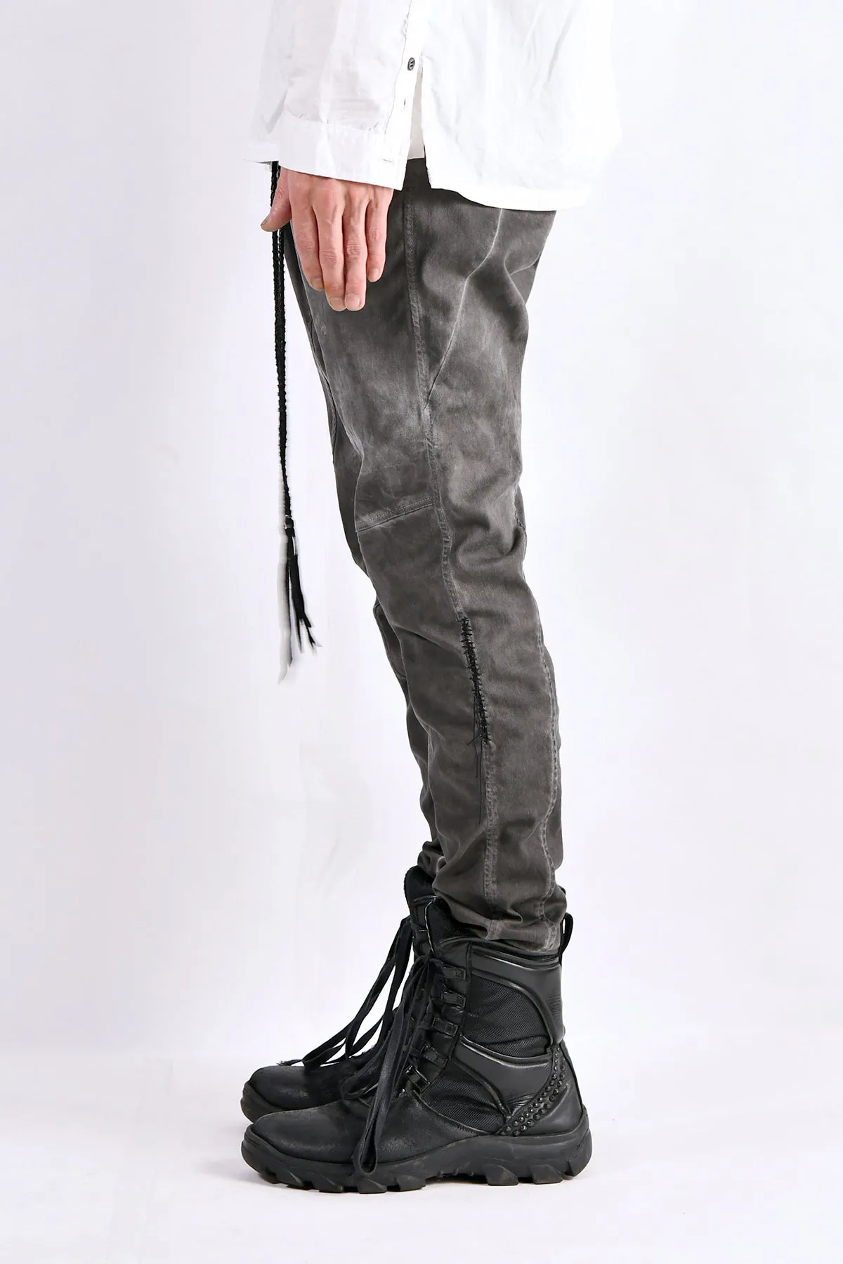 2102-PT01A Stretch Twill Pants 03 Charcoal