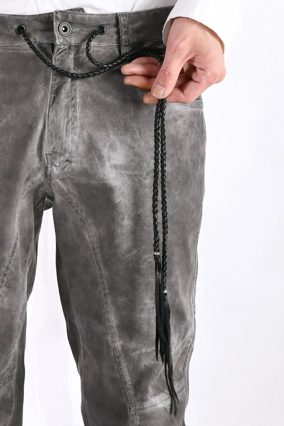 2102-PT01A Stretch Twill Pants 03 Charcoal