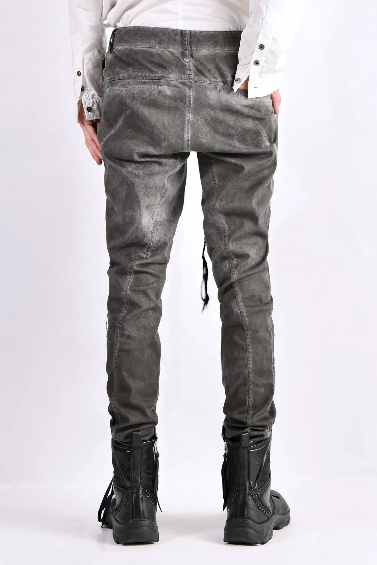 2102-PT01A Stretch Twill Pants 03 Charcoal