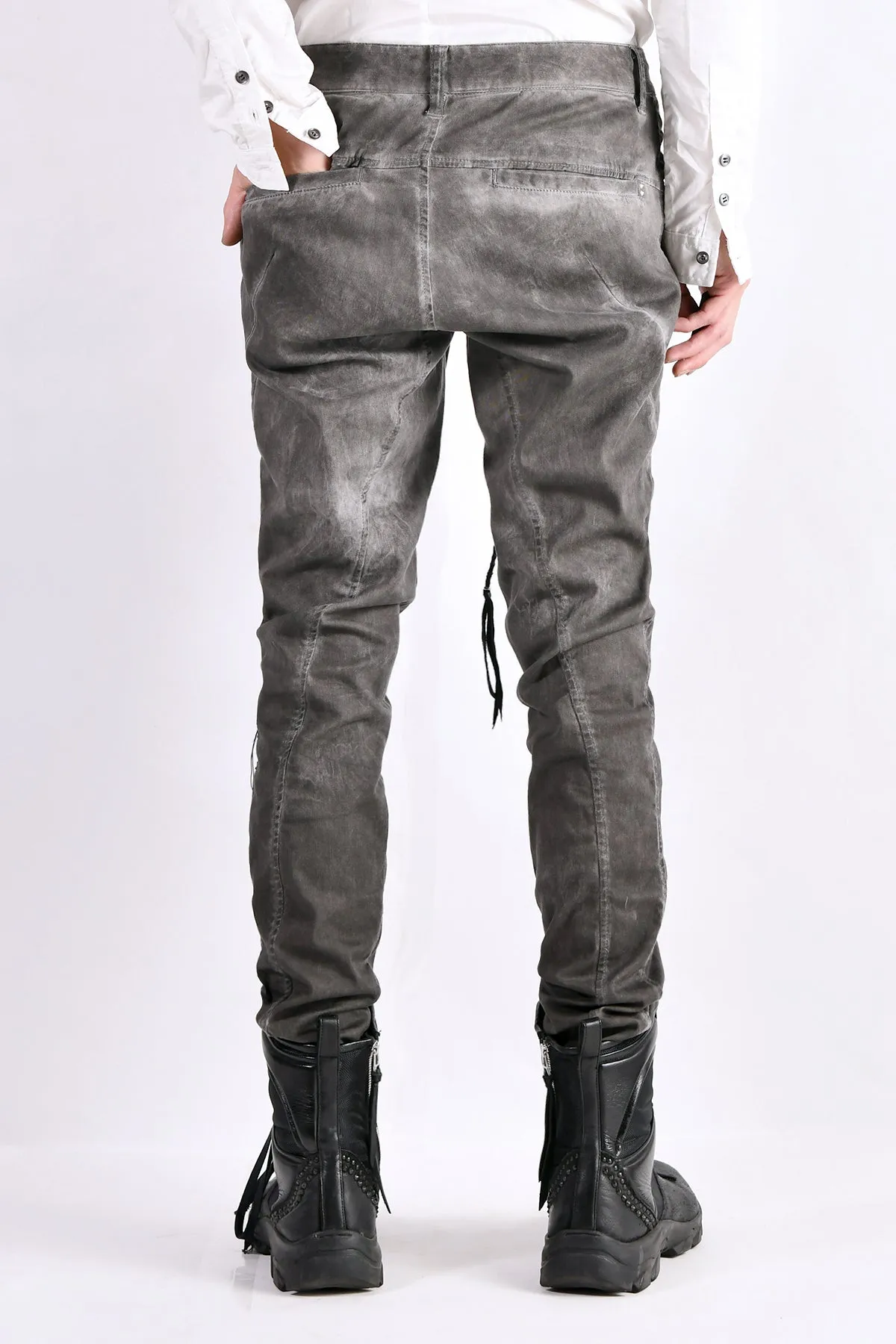 2102-PT01A Stretch Twill Pants 03 Charcoal