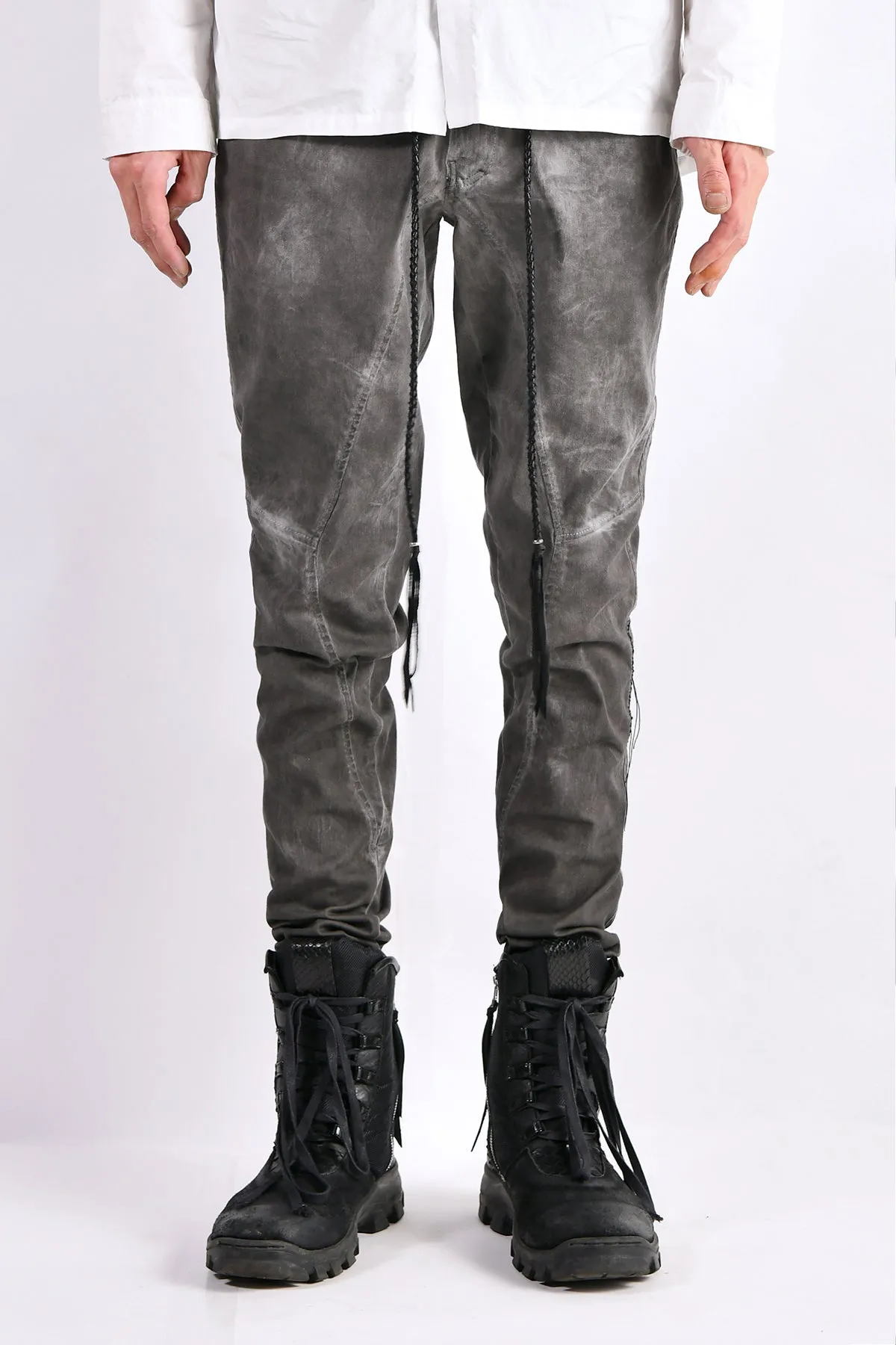 2102-PT01A Stretch Twill Pants 03 Charcoal