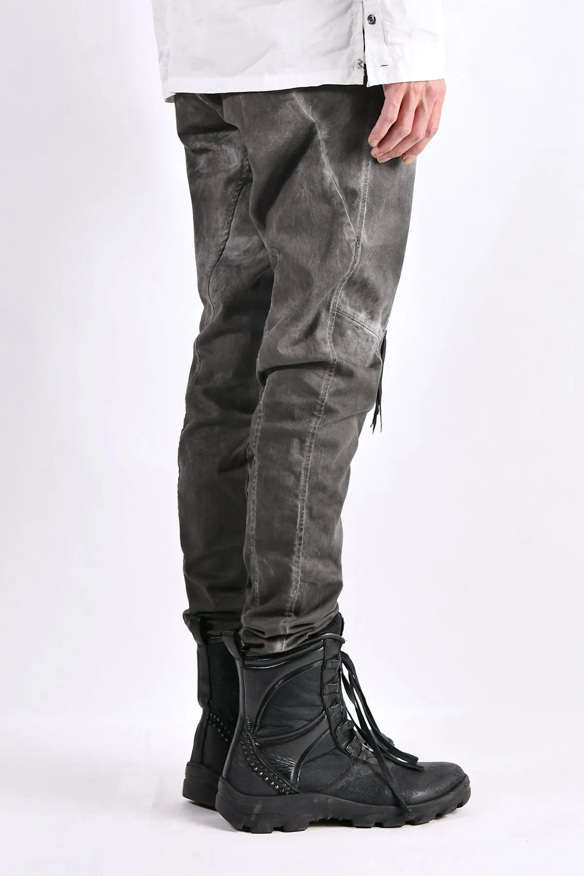 2102-PT01A Stretch Twill Pants 03 Charcoal