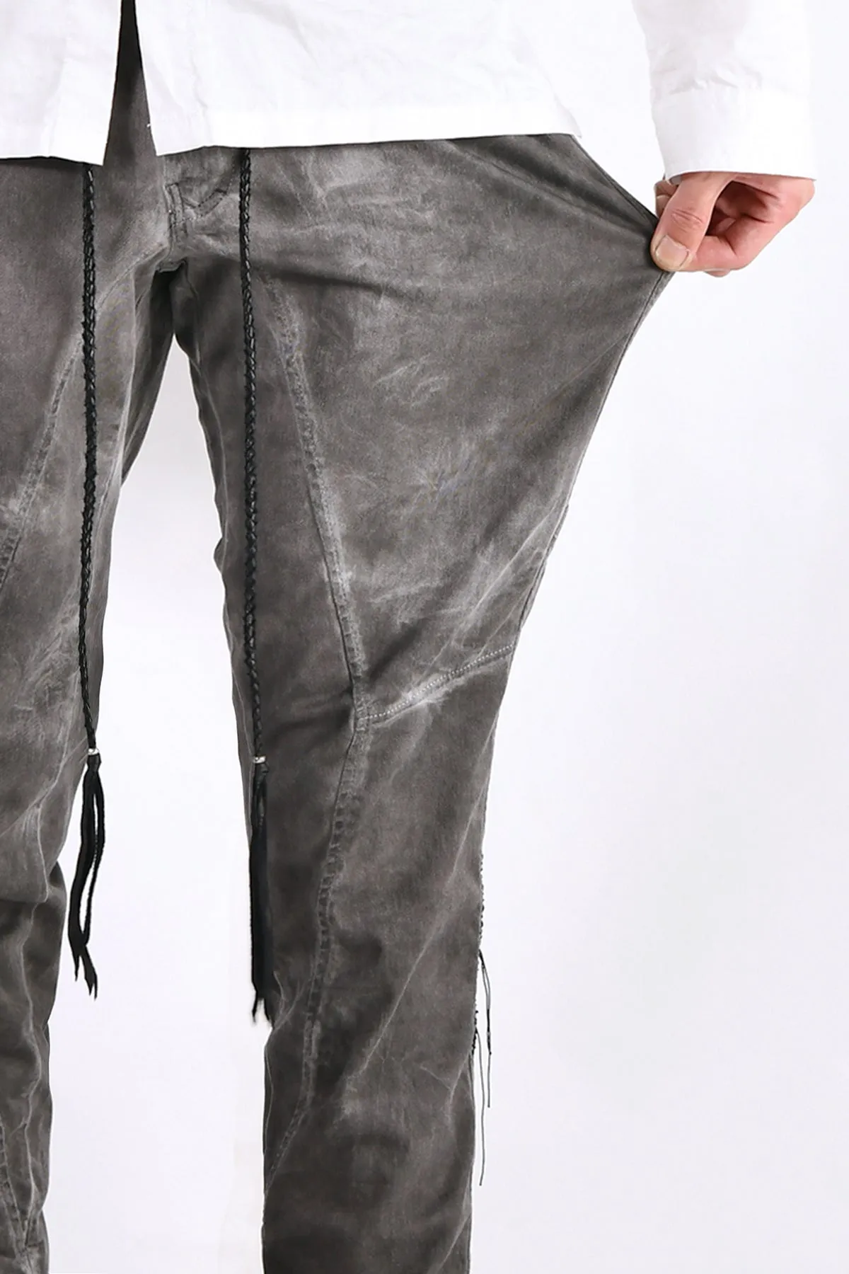 2102-PT01A Stretch Twill Pants 03 Charcoal