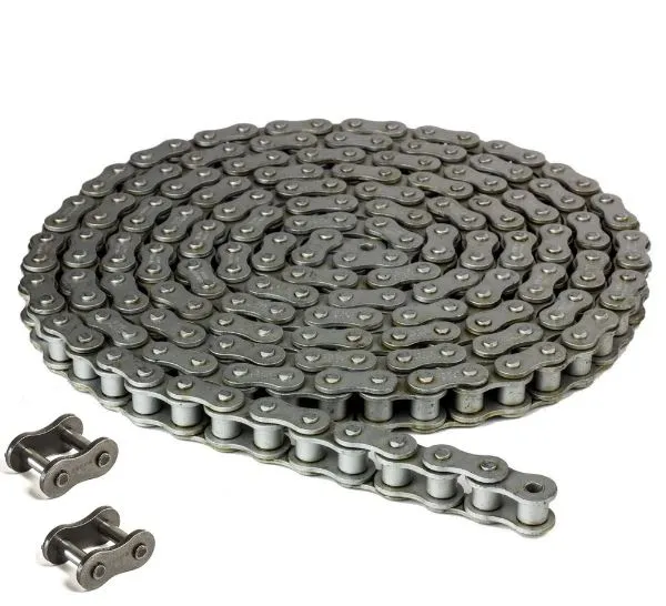 #40-2R Duplex Dacromet Corrosion Resistant Roller Chain - 10FT Rolls