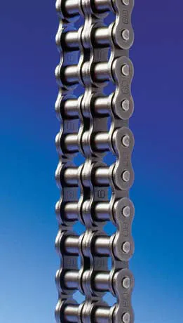 #40-2R Duplex Dacromet Corrosion Resistant Roller Chain - 10FT Rolls