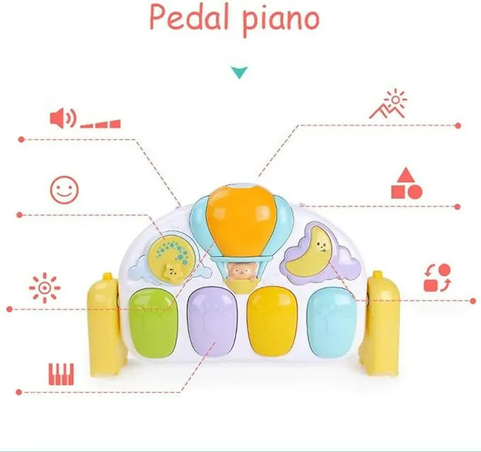 5 in 1 Baby Projector Gym Playmat,touchable Music Projector