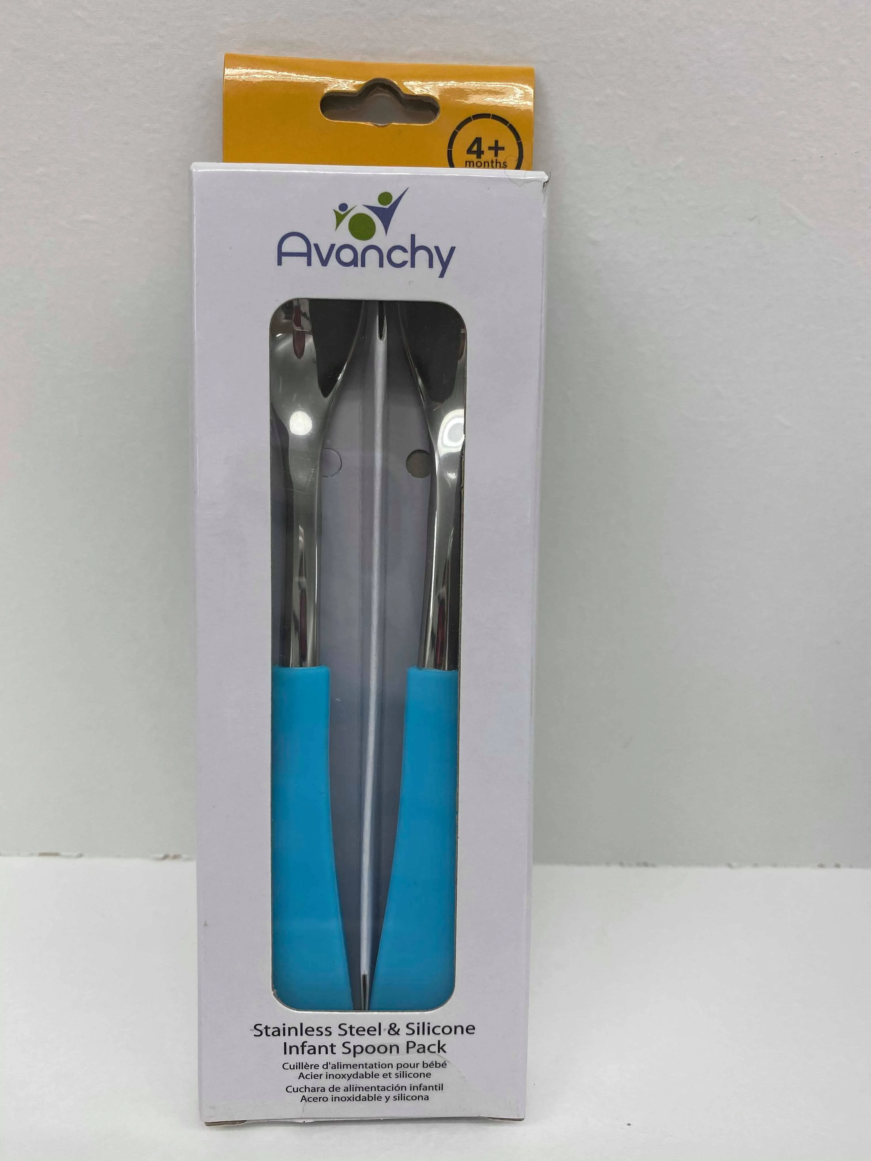 Avanchy Infant Stain/Steel Spoons