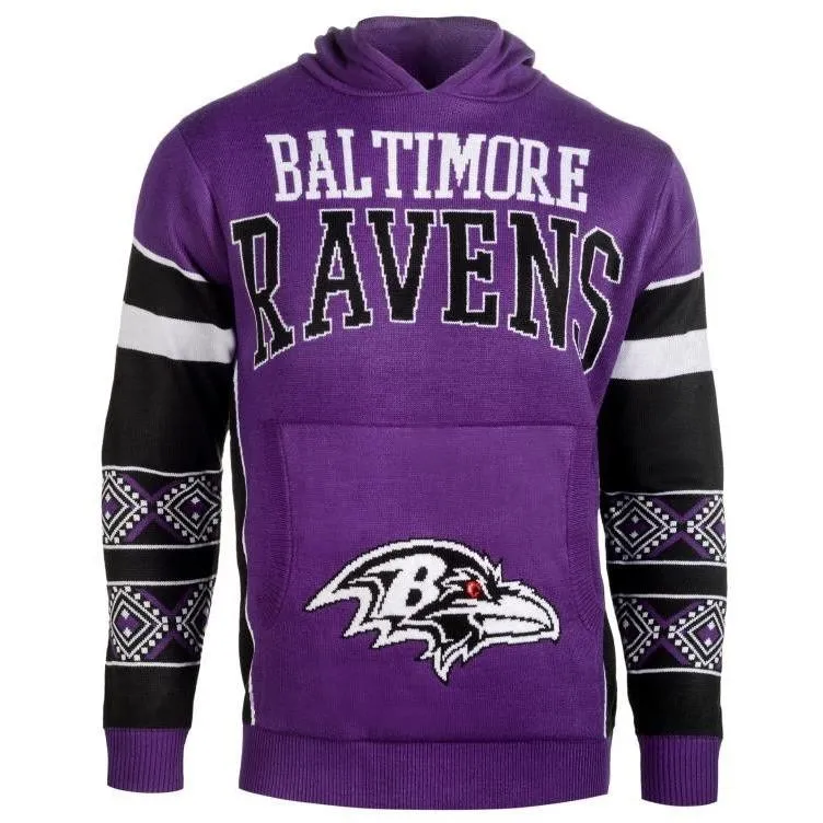 Baltimore Ravens Big Logo Hooded Sweater