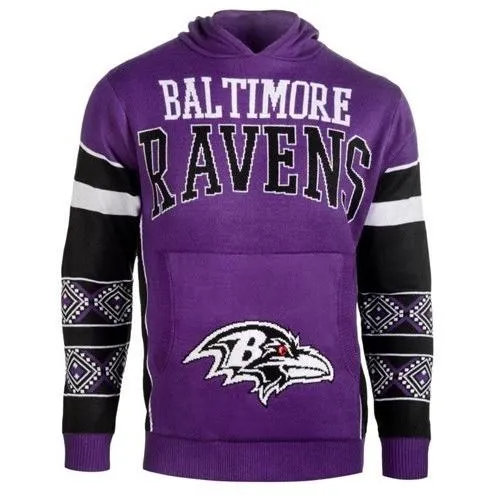 Baltimore Ravens Big Logo Hooded Sweater