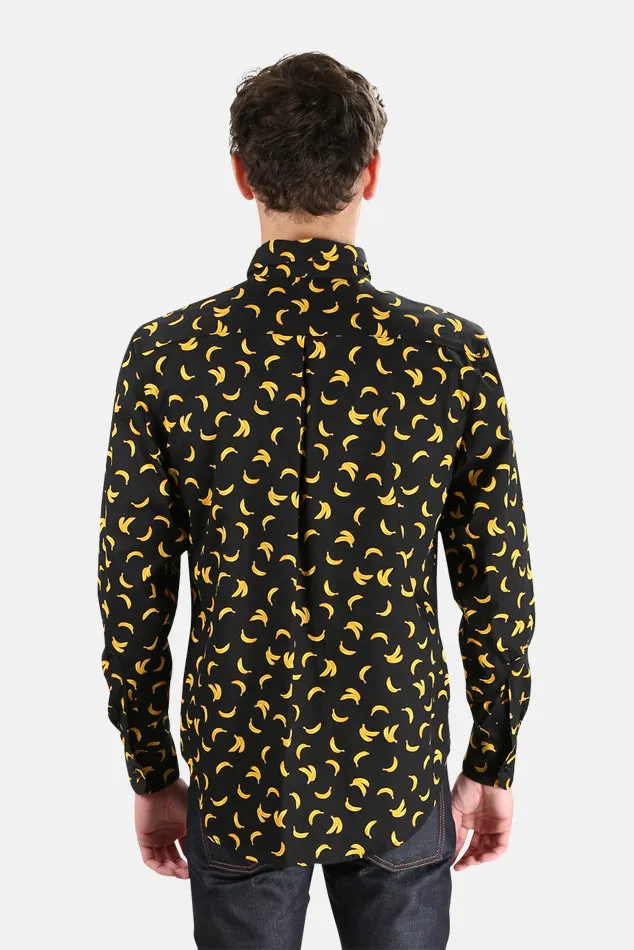 Banana Print Naked & Famous Easy Shirt