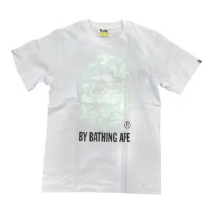 BATHING APE: Text Code Bape Head SS Tee