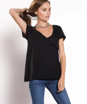 Beechwood Deep V-Neck Tee