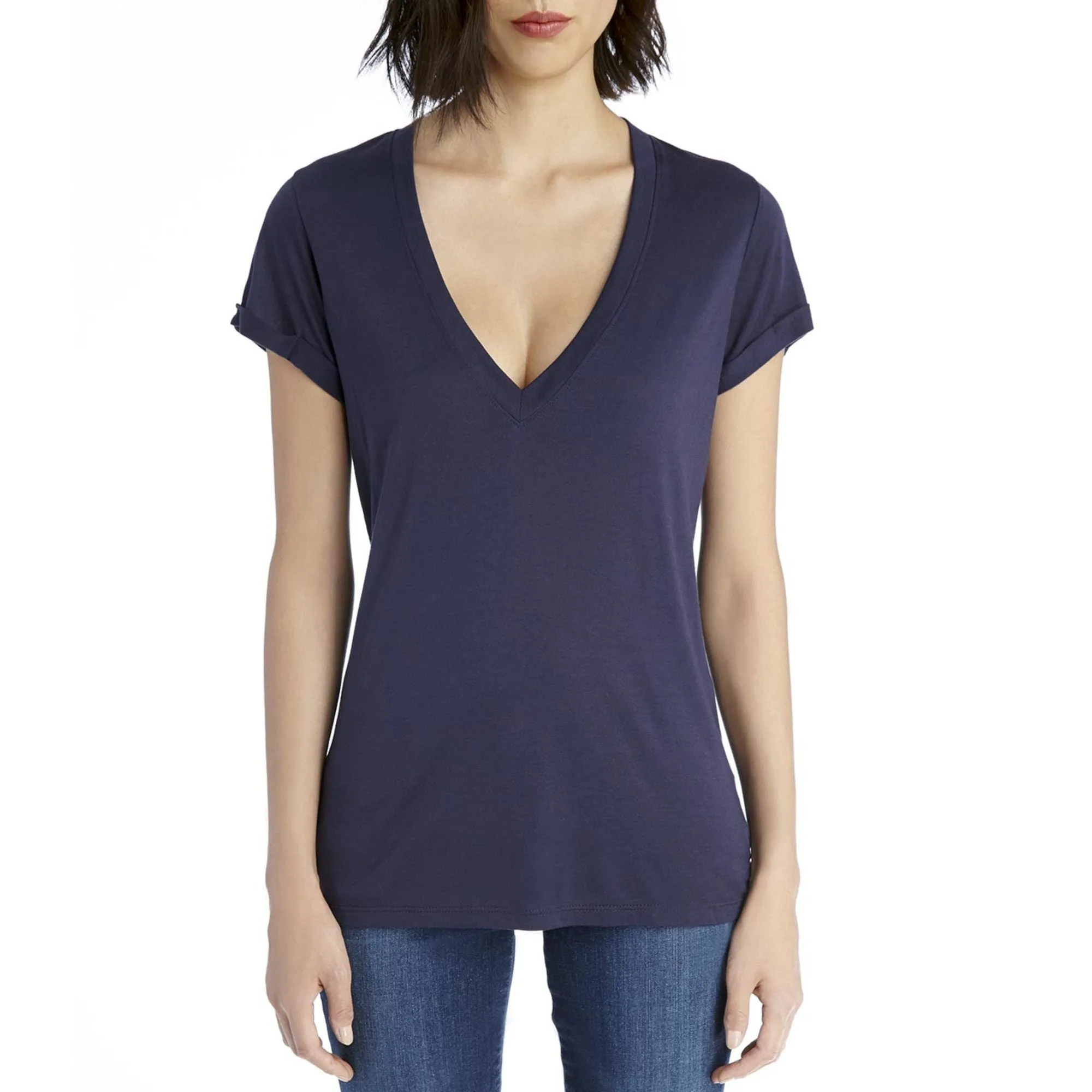 Beechwood Deep V-Neck Tee