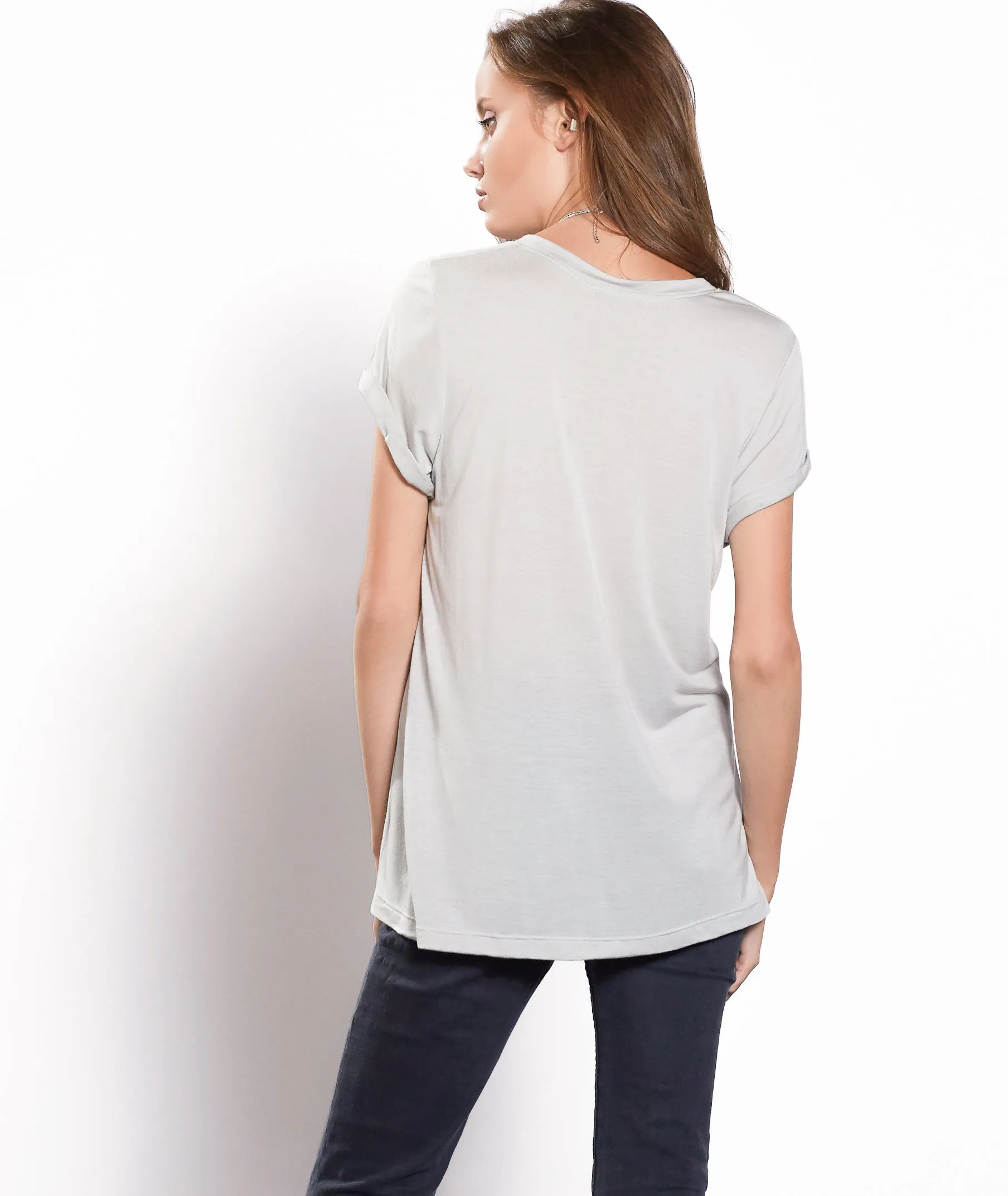 Beechwood Deep V-Neck Tee