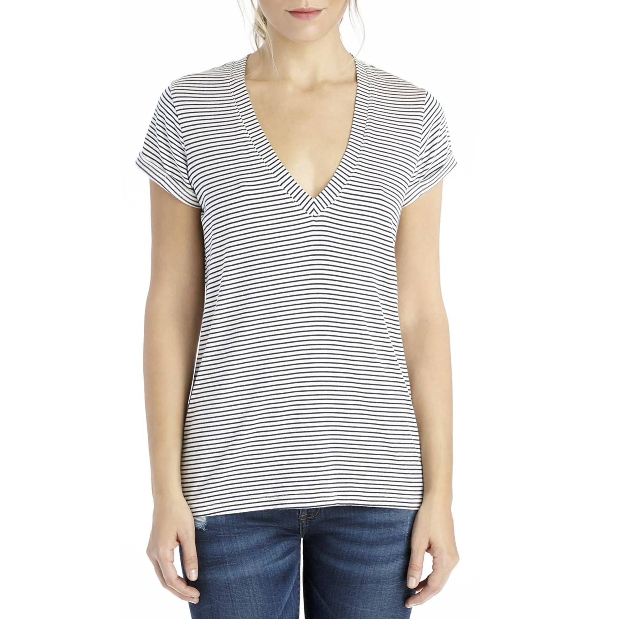 Beechwood Deep V-Neck Tee