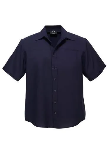 Biz Collection Mens Plain Oasis S/S Shirt (SH3603)