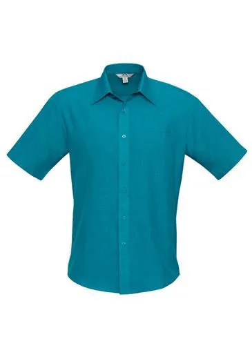 Biz Collection Mens Plain Oasis S/S Shirt (SH3603)