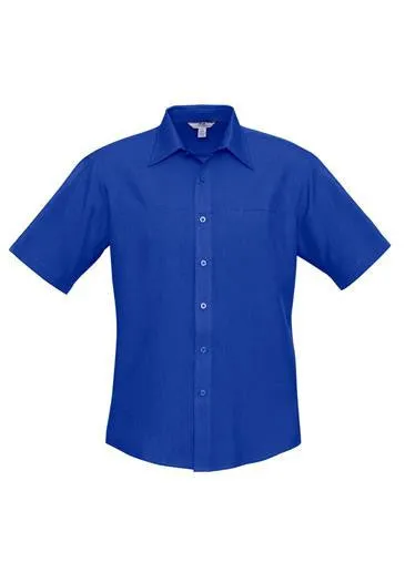 Biz Collection Mens Plain Oasis S/S Shirt (SH3603)