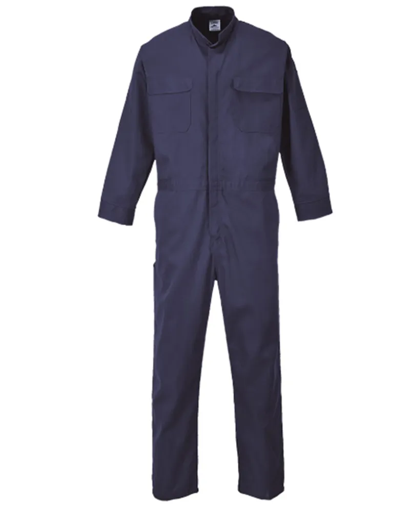 Biz Flame 88/12 Navy Flame Resistant Coverall