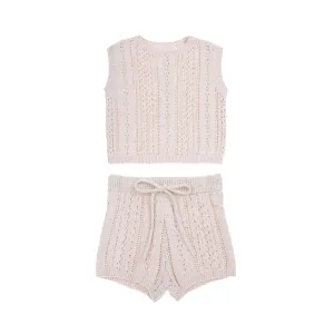 Bonnie & Harlo - knit set | coconut