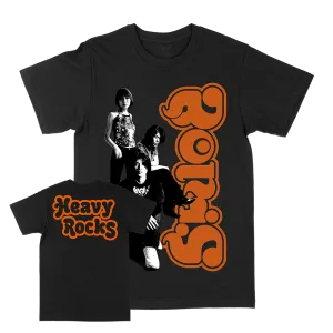 Boris "Heavy Rocks: Band" Black T-Shirt