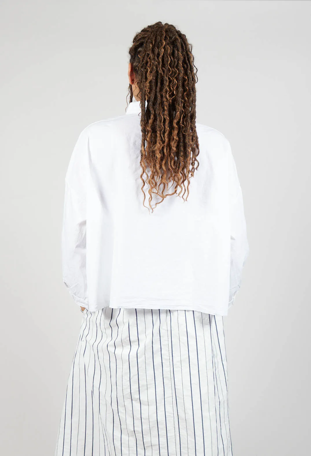 Boxy Shirt in White