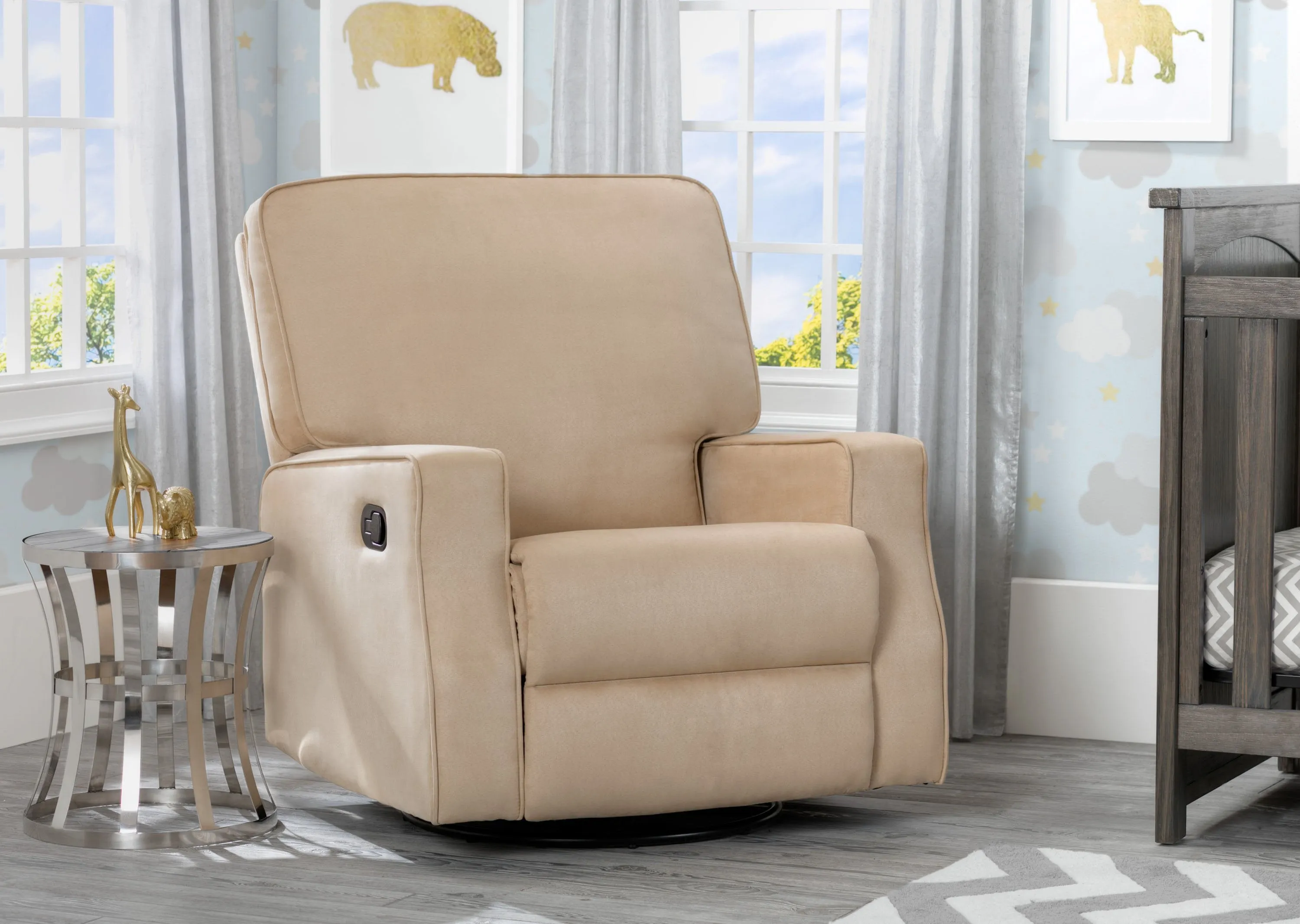 Carson Nursery Recliner Swivel Glider Chair