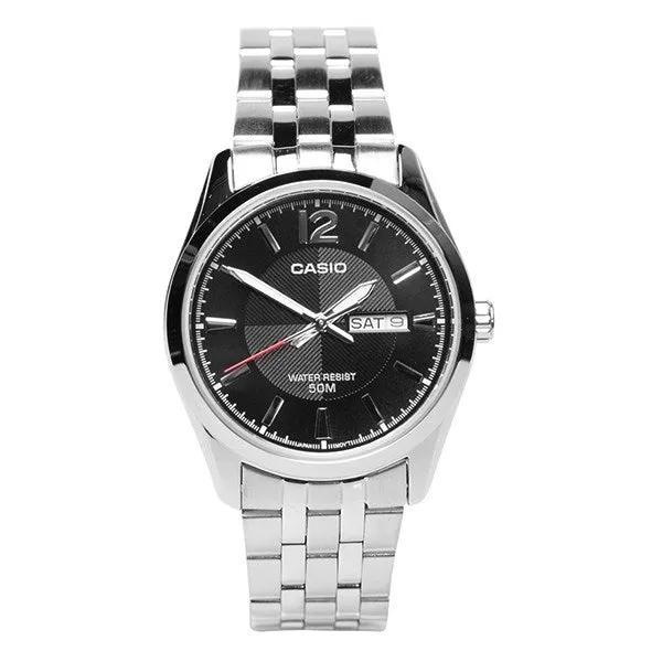 Casio Enticer Black Dial Mens Watch MTP-1335D-1AVDF