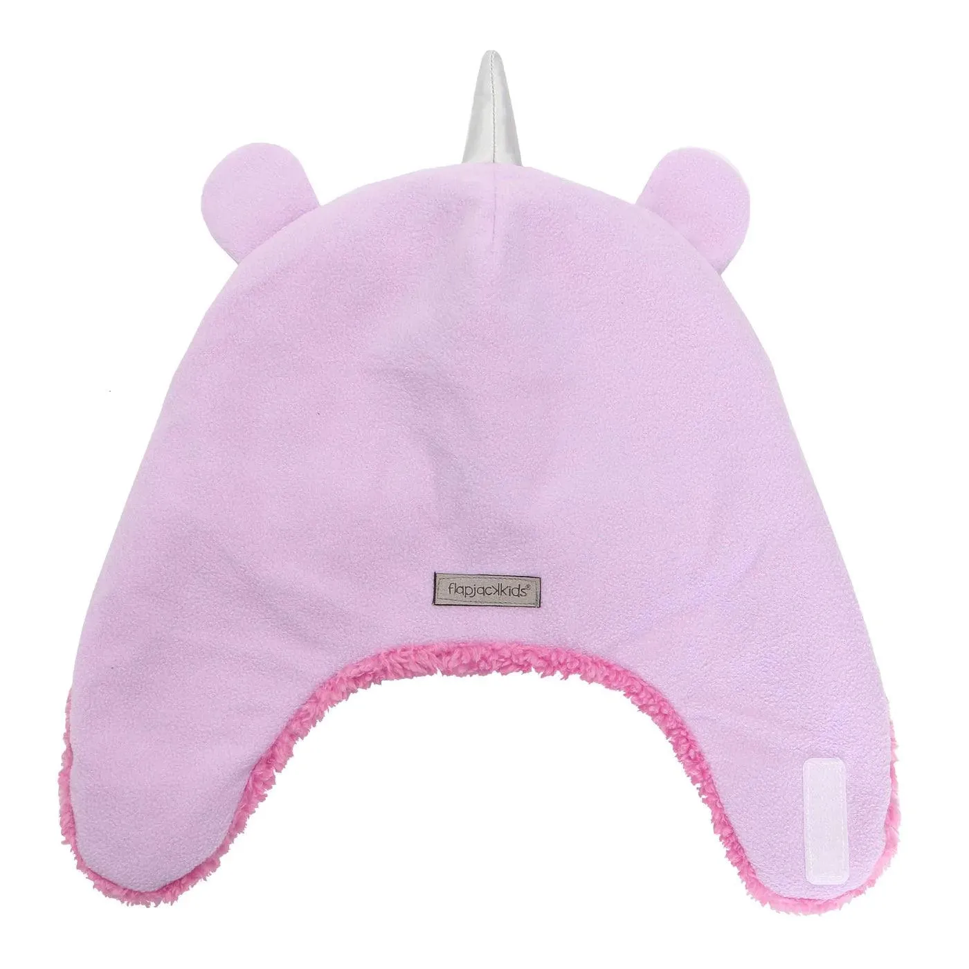 Flapjack Kids Reversible Sherpa Hat - Unicorn/Narwhal