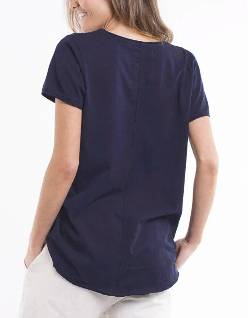 Fundamental Vee Tee - Navy