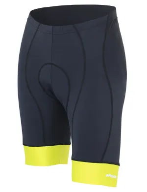 Herren Kurze Fahrradhose Comfort Line Schwarz-Neon Setprodukt