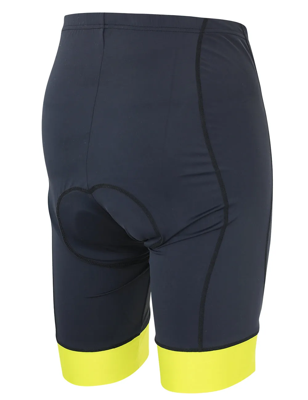 Herren Kurze Fahrradhose Comfort Line Schwarz-Neon Setprodukt