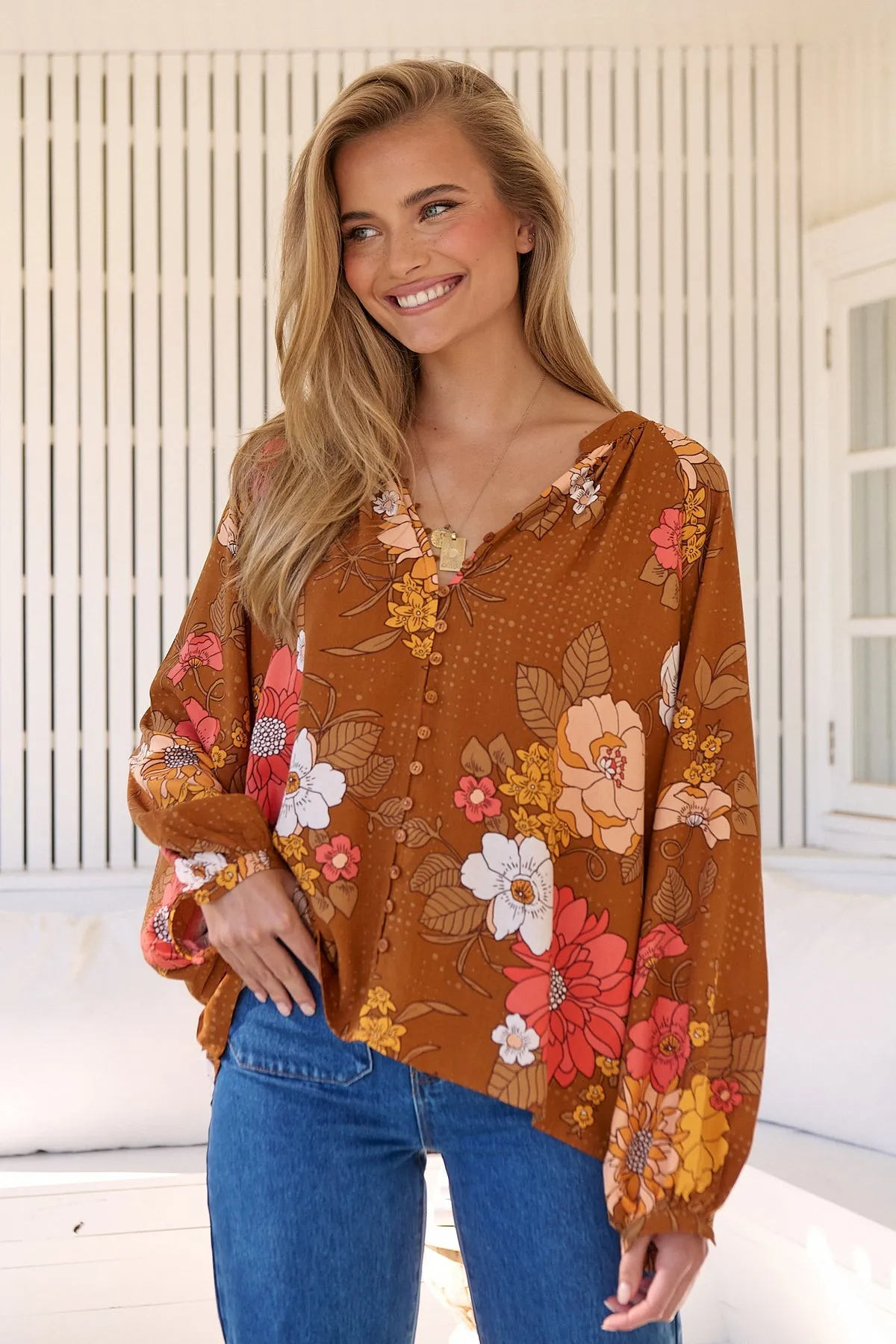 Jaase Lottie Top Blouse - Natalia Collection