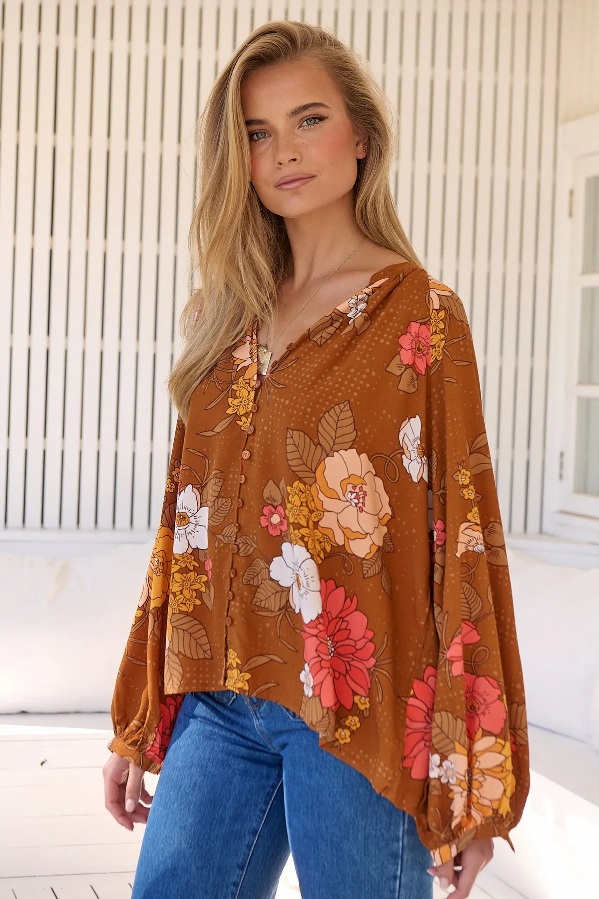 Jaase Lottie Top Blouse - Natalia Collection