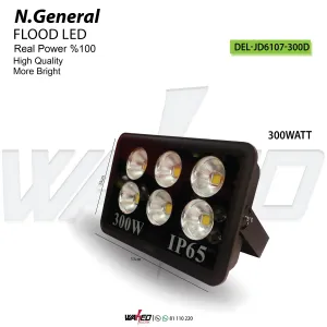 Led Flood Light - 300W - N.General