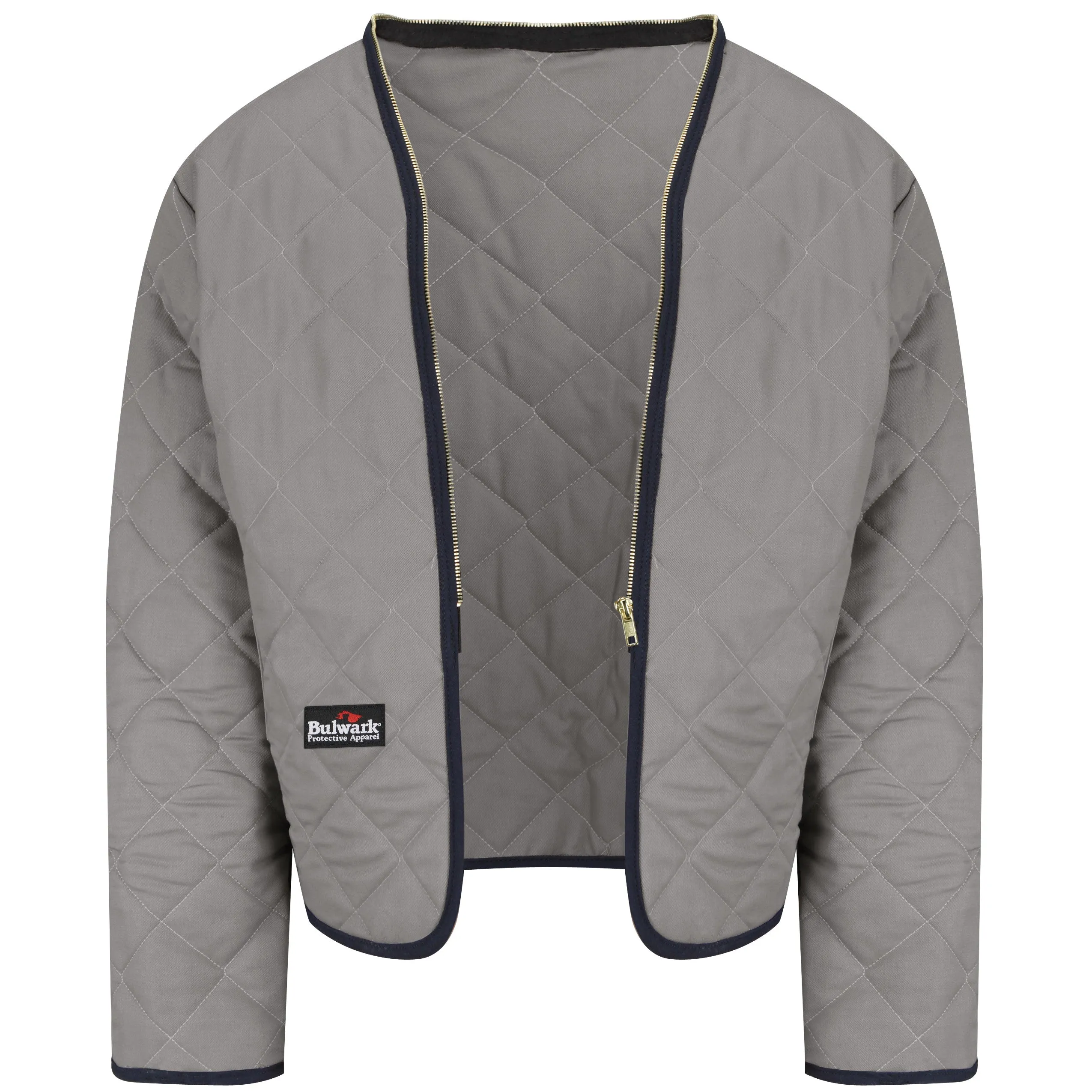 MEN'S HEAVYWEIGHT FR ZIP-IN MODAQUILT® JACKET LINER LML4 - Gray