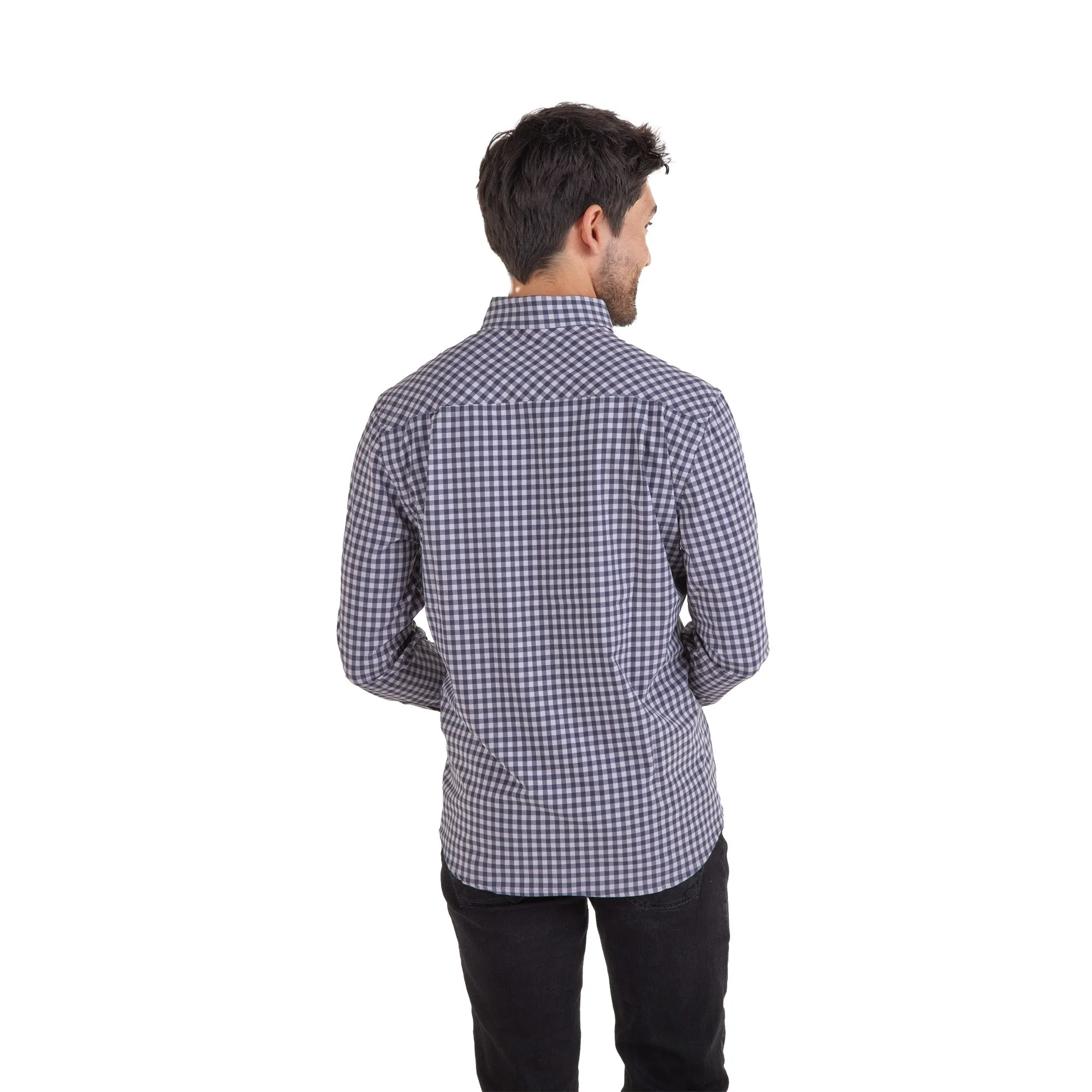 Men's Influencer Woven Shirt - Gingham