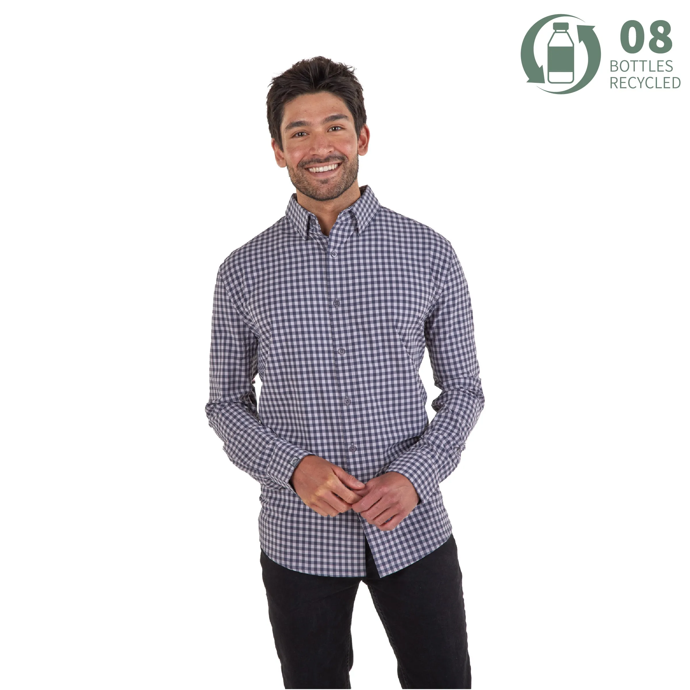 Men's Influencer Woven Shirt - Gingham