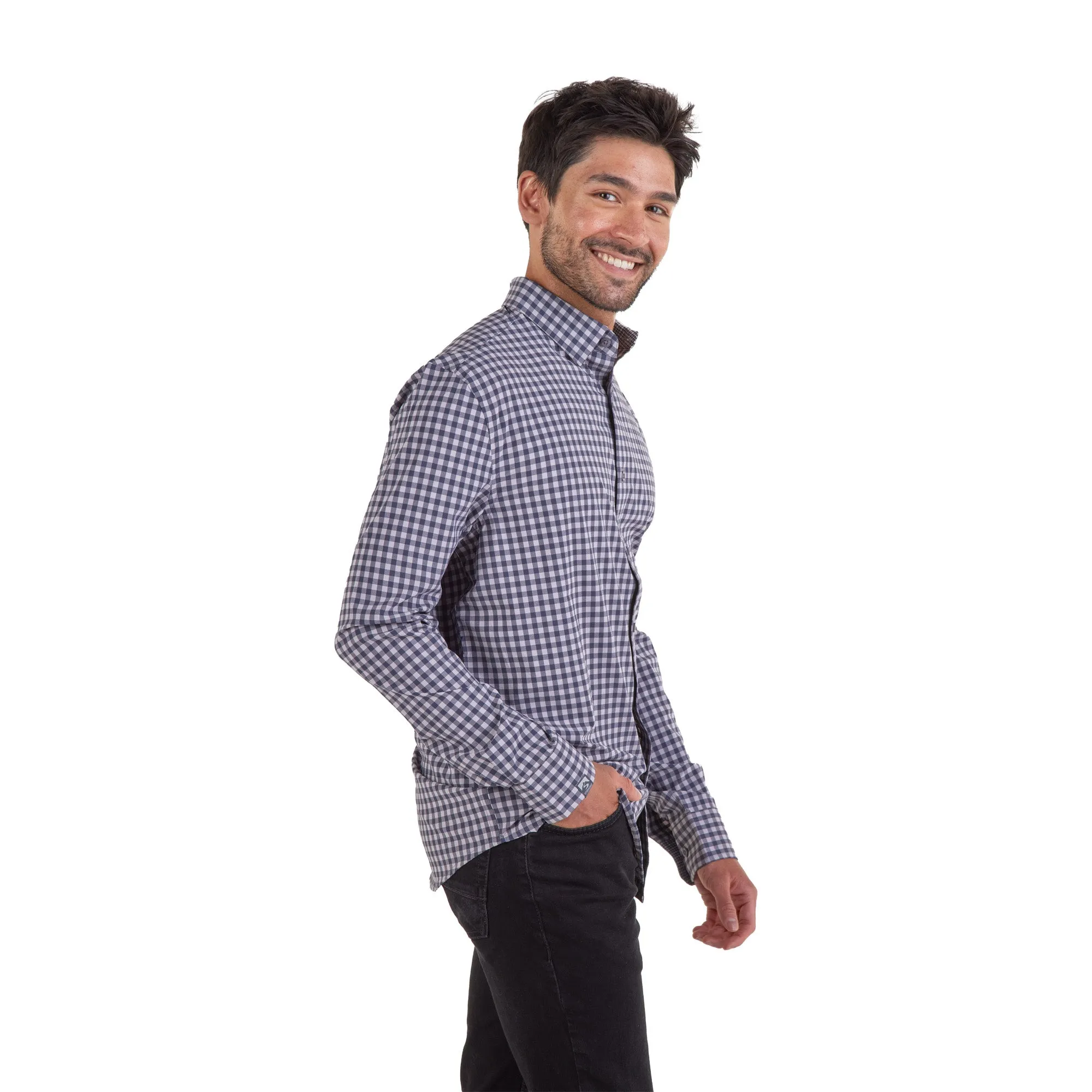 Men's Influencer Woven Shirt - Gingham