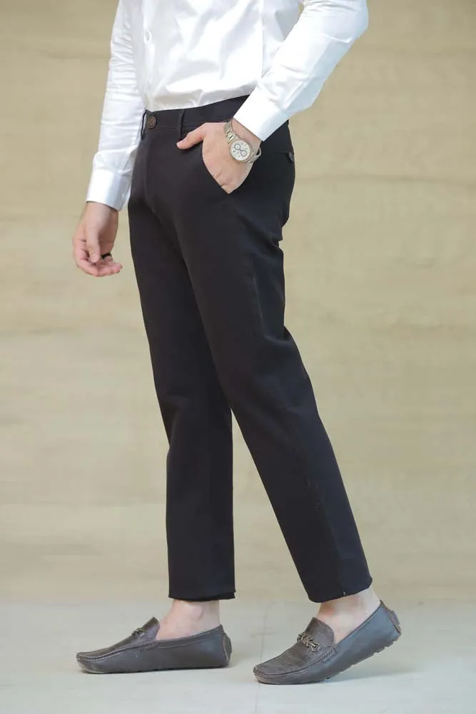 PLAIN BLACK COTTON PANT