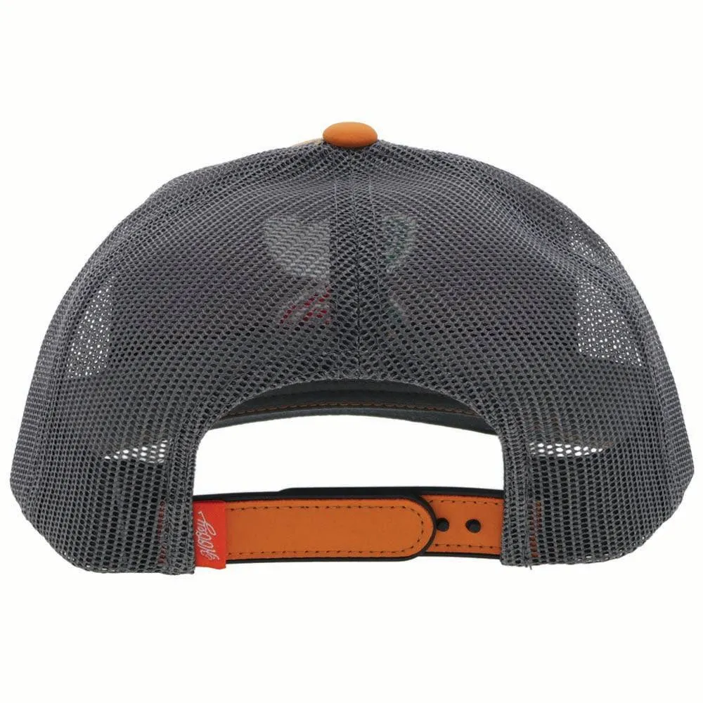 "Boquillas" Orange/Grey Hat