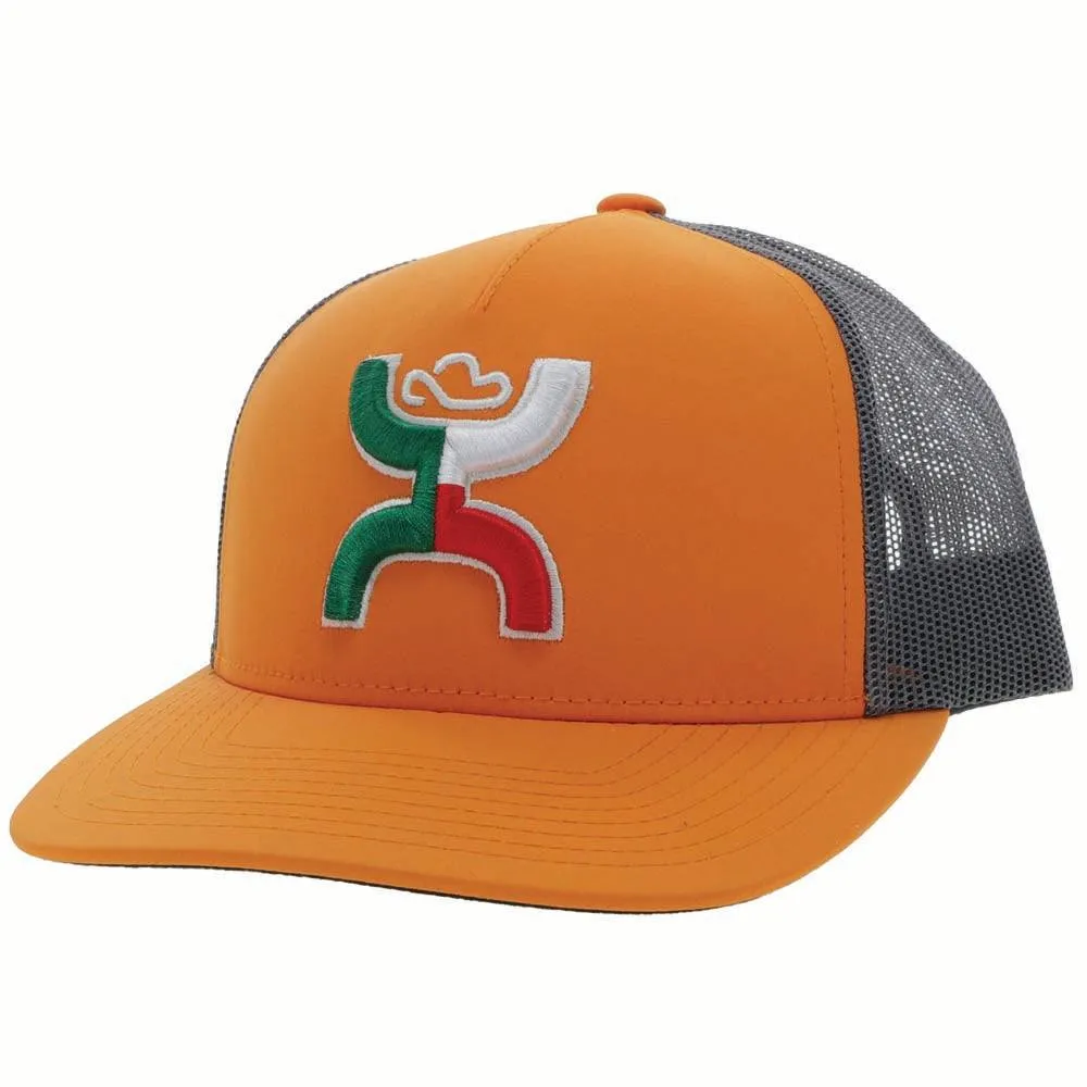 "Boquillas" Orange/Grey Hat