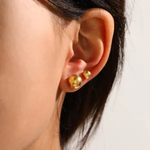 Round Ball Earrings