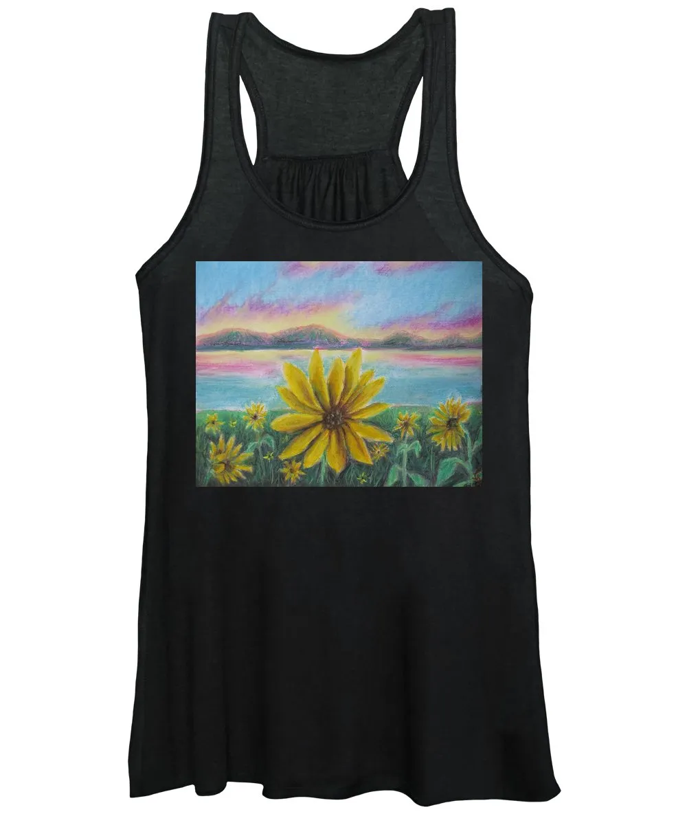 Setting Sunflower - Women's Tank Top