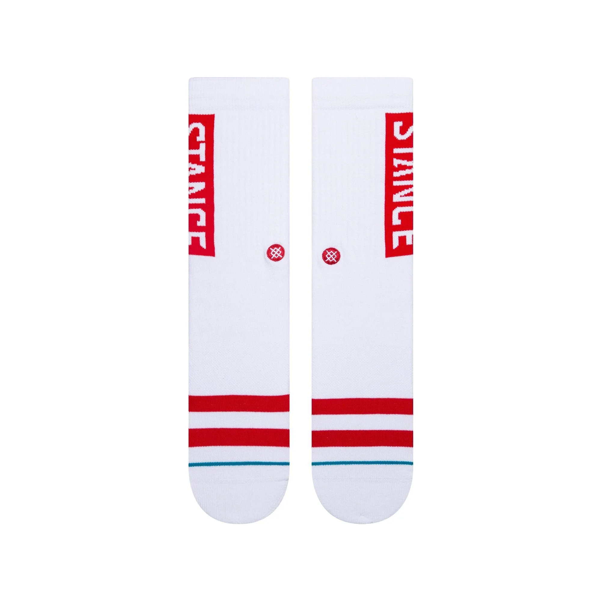 Stance The OG Crew Sock White / Red