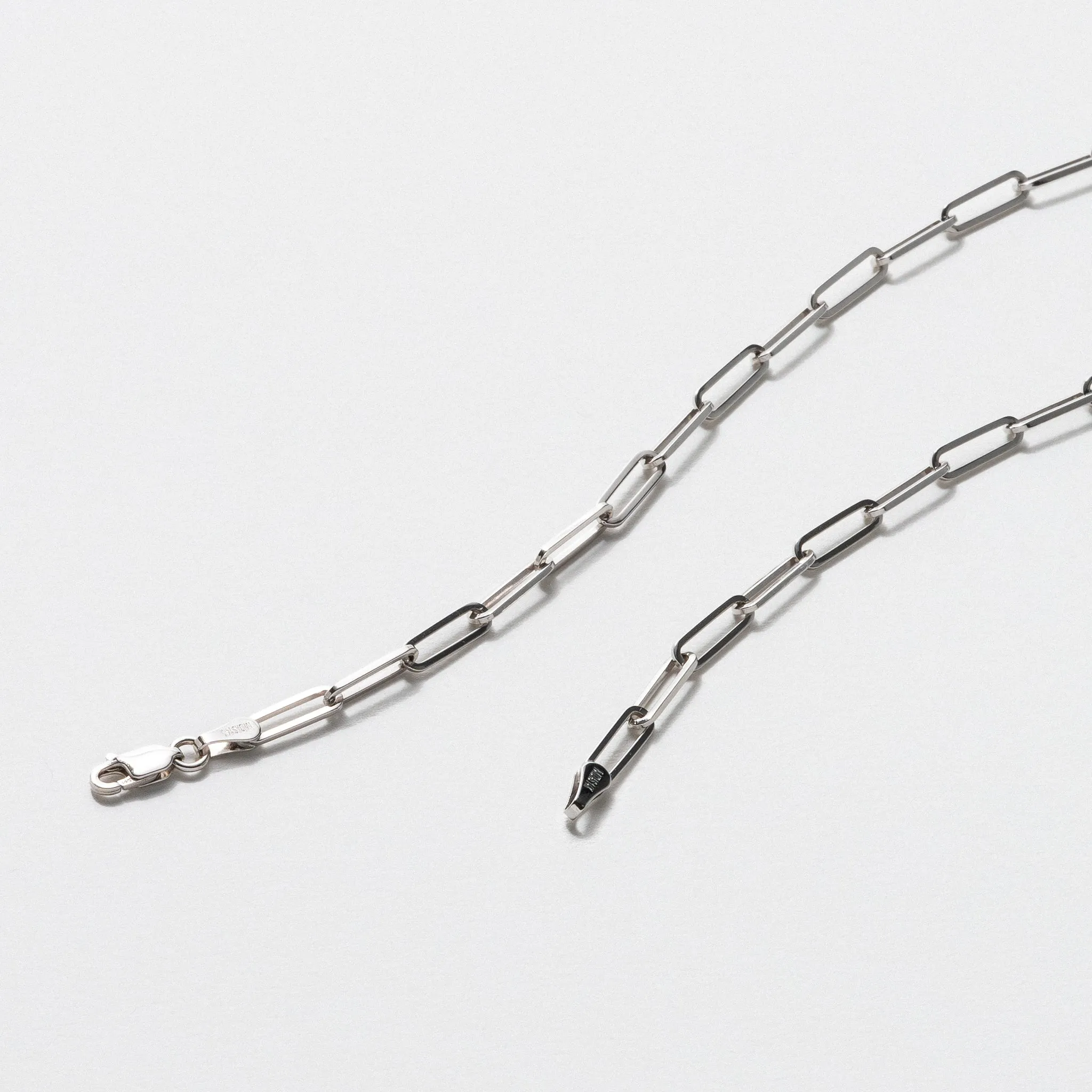 Sterling Silver Link Chain - Polished 3.85mm