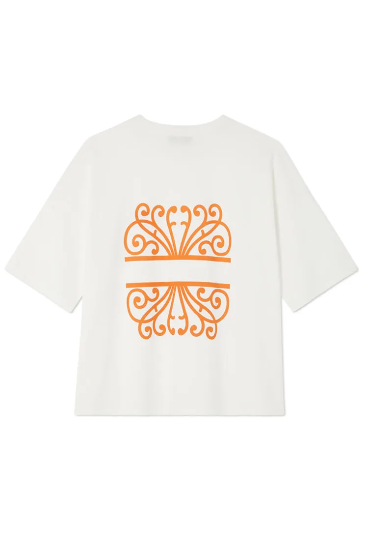 White Logo T-shirt